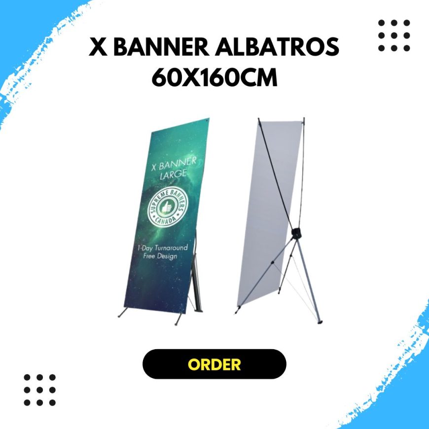 X Banner Albatros 60x160cm